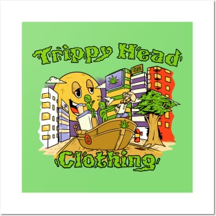 Trippy Headz- Trust Happiness Tee Posters and Art